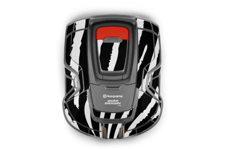 Наклейка зебра — аксесуар для робота Husqvarna Automower